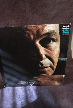 Frank Sinatra vinyl a man alone