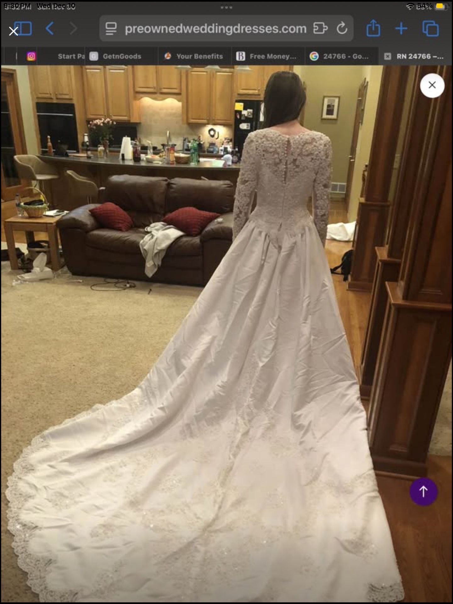Wedding Dress Size 10