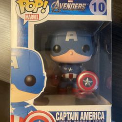 OG Avengers Captain America 10 Funko Pop 