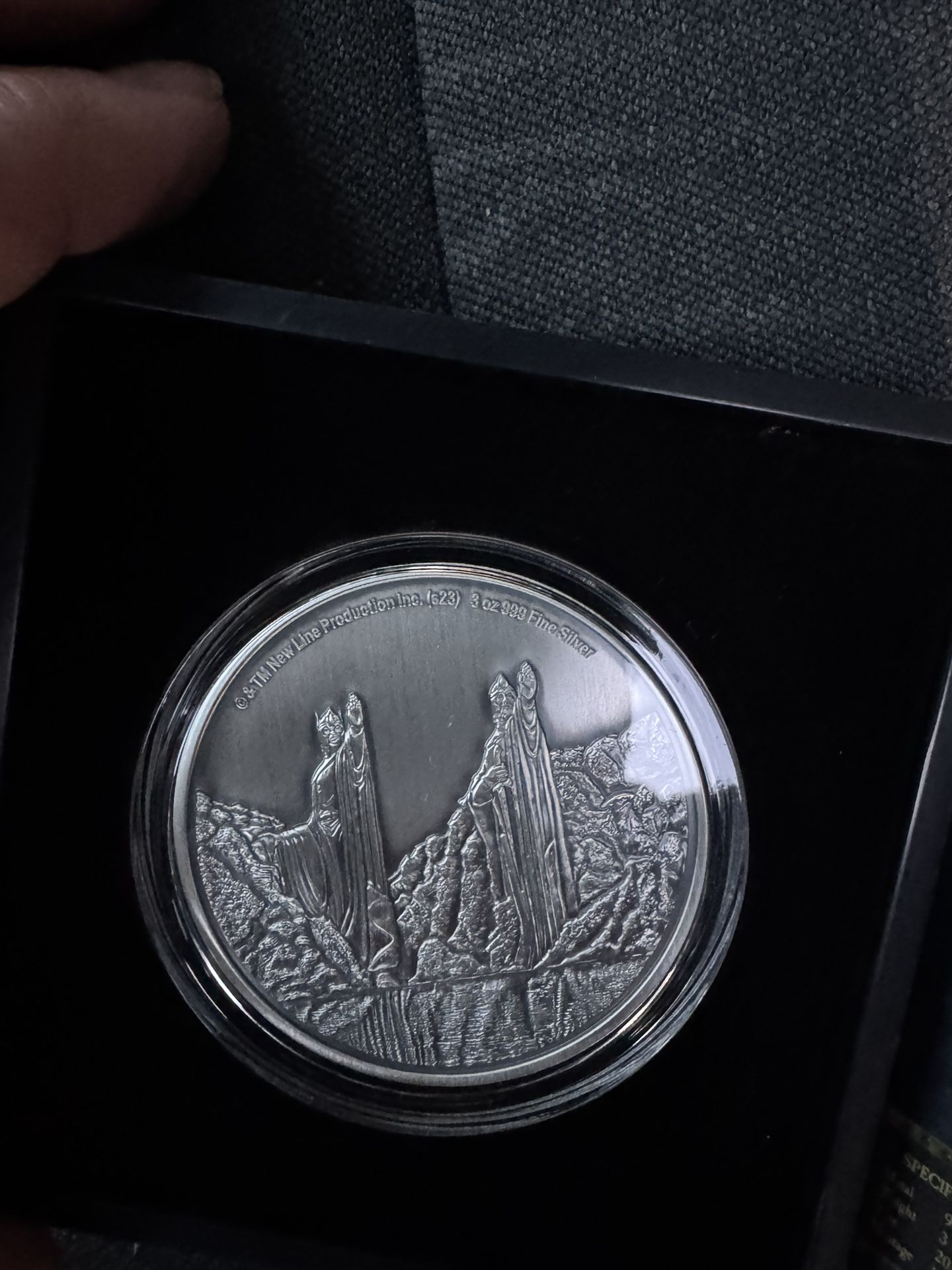 2023 Lord Of The Rings 3oz “Argonath” Edition 