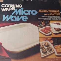 Vintage Miicrowave Browning Dish