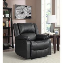 Black Recliner Chairs -Set Of 2 (Free Delivery)