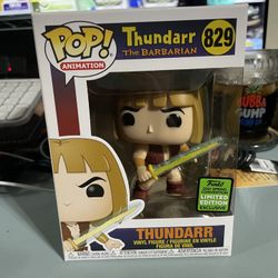 Funko Pop Animation Thundarr The Barbarian #(contact info removed) Spring Convention Limited Edition Exclusive