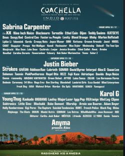 COACHELLA WEEKEND 2 WRISTBANDS