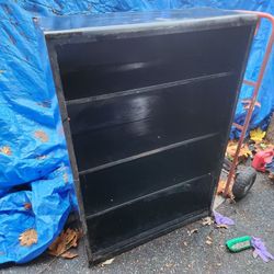 FREE Sturdy Metal & Glass Garage/Storage Shelving Unit