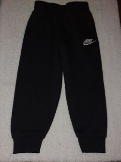 Nike Kids Black Jogger Sweatpants