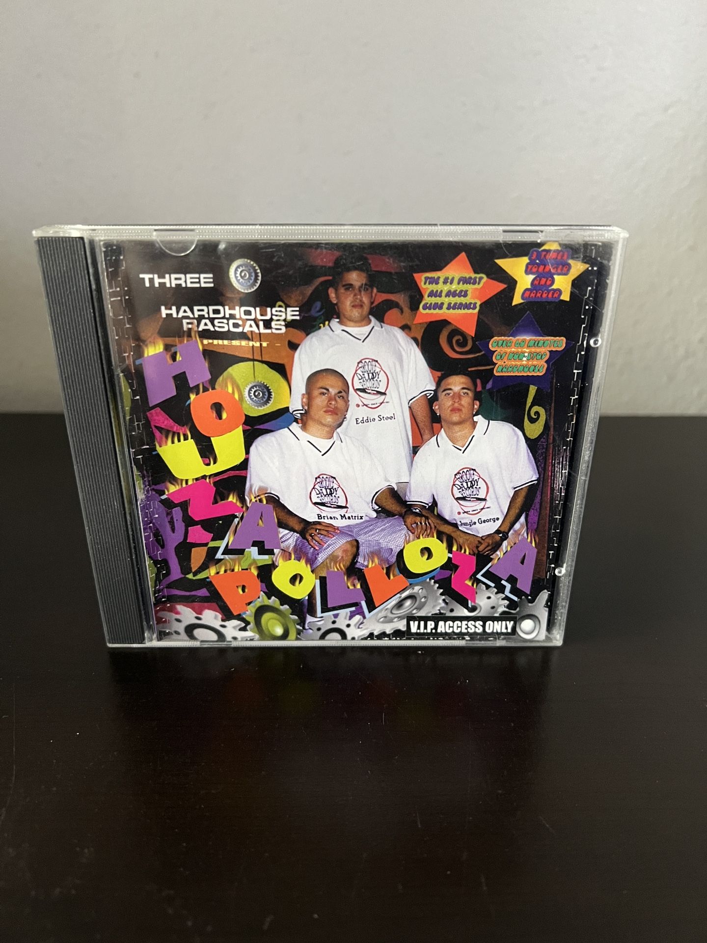 Three Hardhouse Rascals CD Techno Hard Trance Electronica Vintage