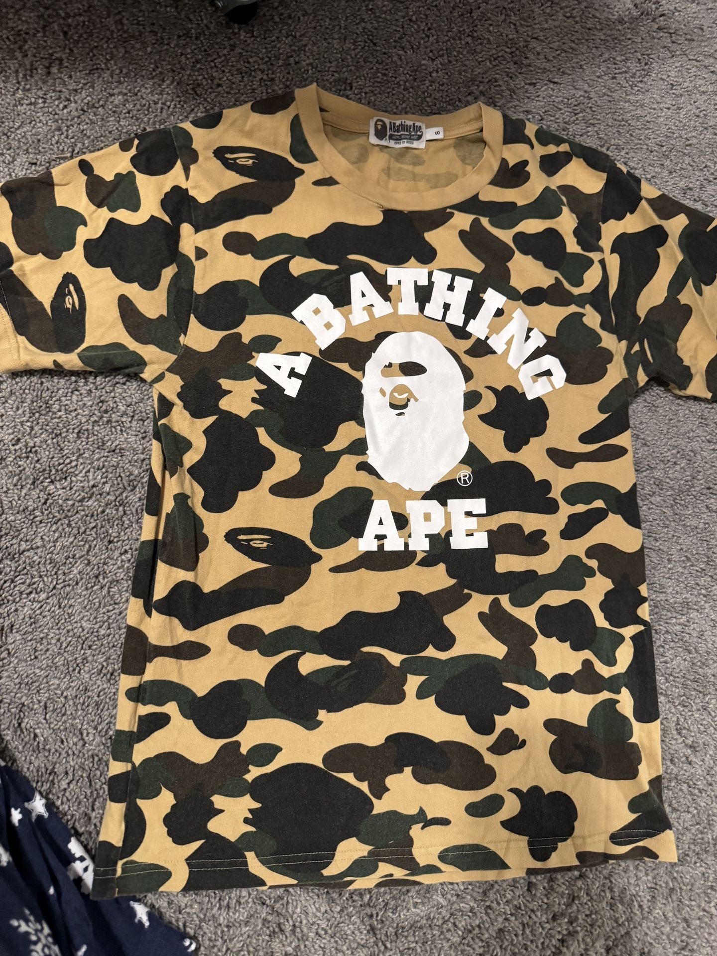 bape camo shirt