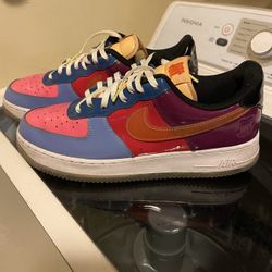 DV5255-400 Nike Air Force 1 Low SP Undefeated Multi-Patent Total Men's Size 10.5