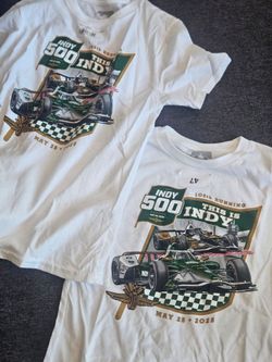 Brand new indy 500 shirts small