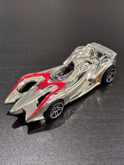 Hot Wheels Speed Racer Mach 6 Car Chrome (2008)