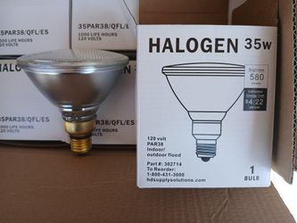 Case Of 12 Halogen Lights