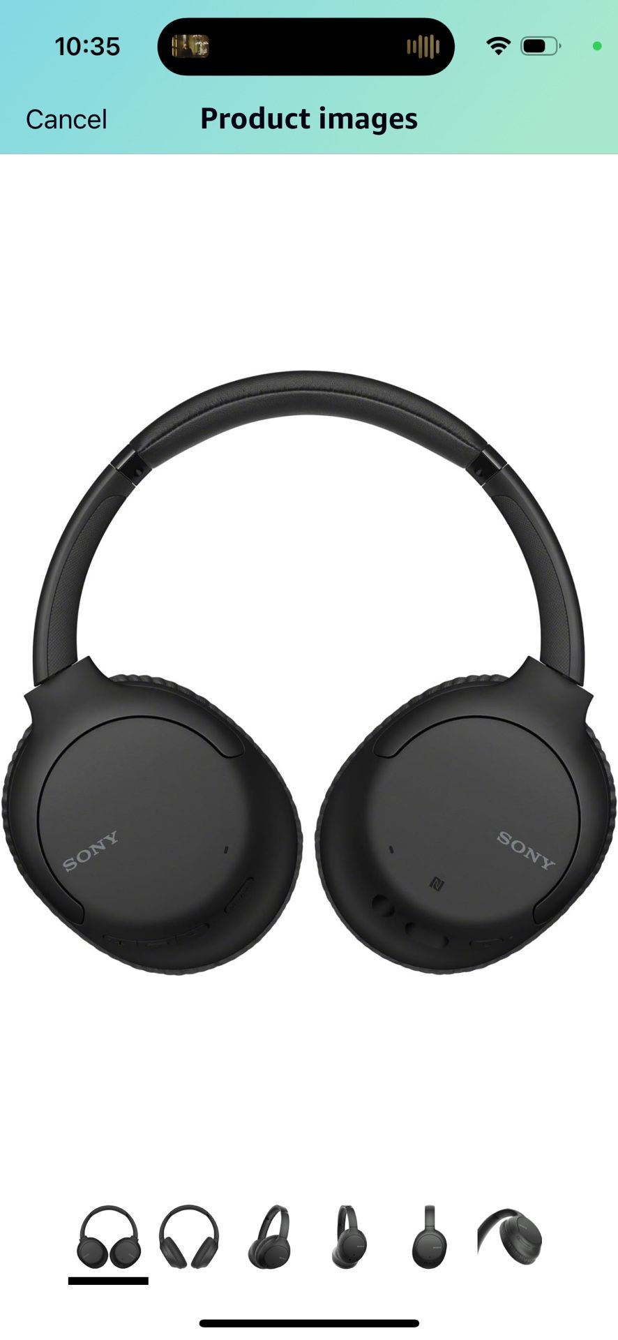 Sony Noise Canceling Headphones WHCH710N: Wireless Bluetooth Over The ...