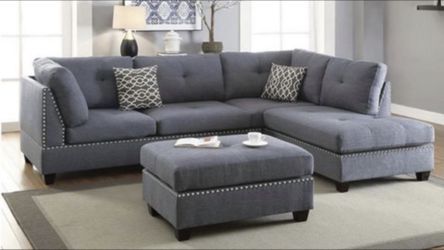 Sectional W/Ottoman