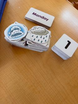 Classroom Calendar & Weather Pocket Chart – Complete Set