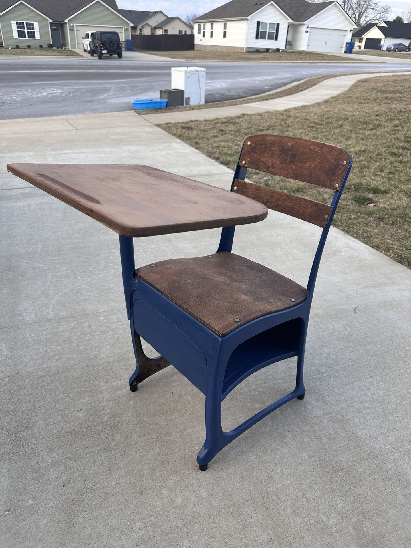 Vintage School House Desk