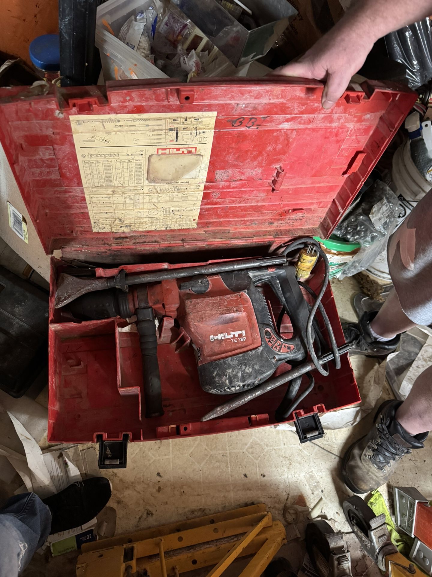 Hilty Chipping Gun / Hammer Drill