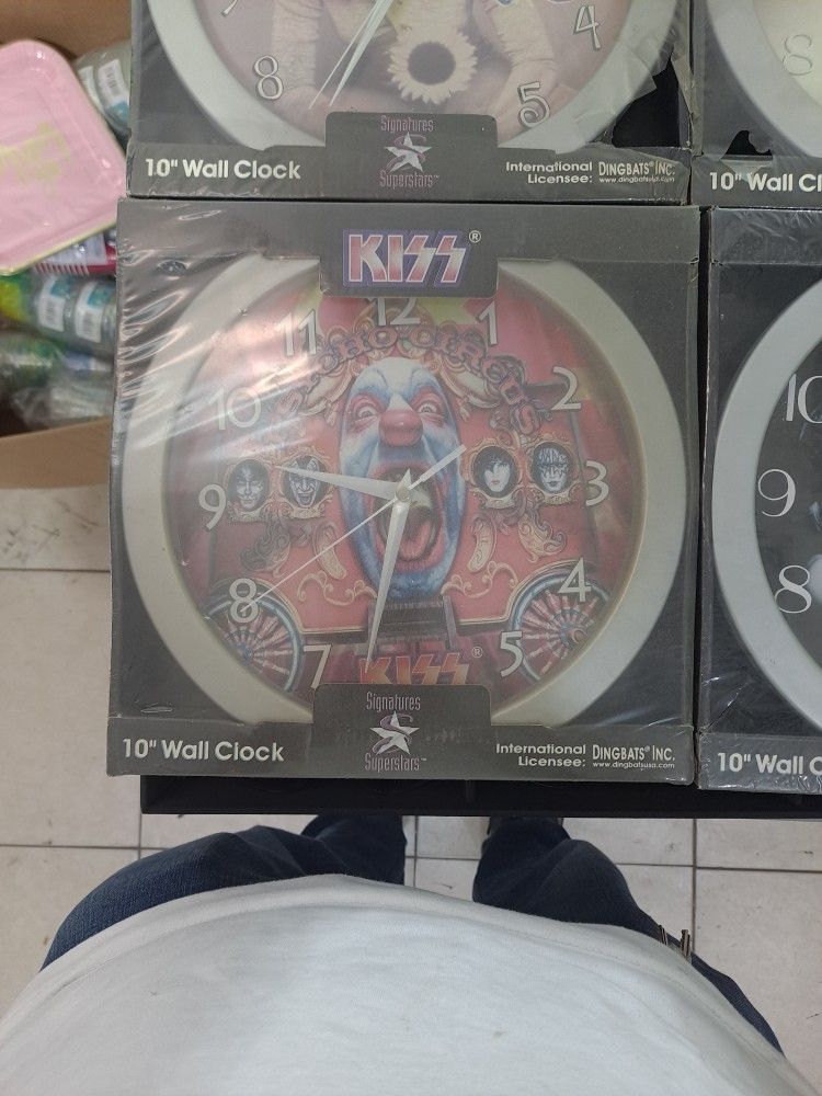 Kizz. Lean Rimes. Janet Jackson. Mariah Carey 10inch Wall Clocks
