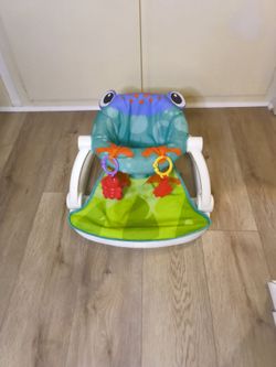 Fisher-Price Frog Baby Sit-Me-Up Floor Seat