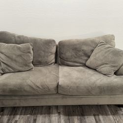 2 Gray Sofas 