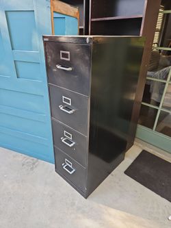 Vanguard 4-Drawer Metal Filing Cabinet