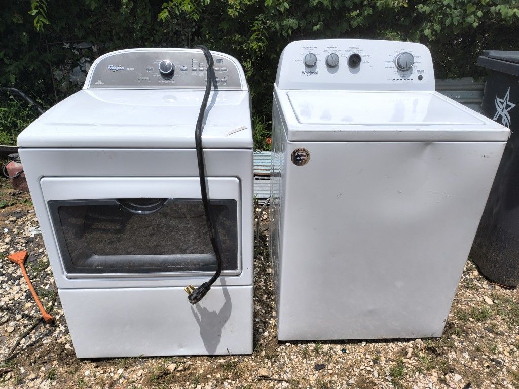 Whirlpool Washer And Dryer