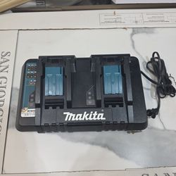 Genuine Makita 18v Dual Port Rapid Charger