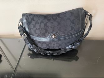 Vintage Y2K Coach Chelsea Signature Braided Shoulder Bag