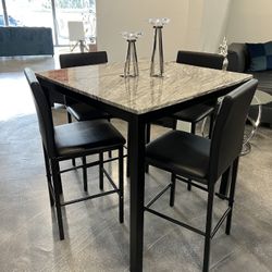 Julie 5 Piece Dining Table Set - Juego De Comedor 5 Piezas 
