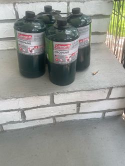 Coleman propane camping gas