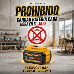 Dewalt flex volt 9 Ah 20V/60V Original DCB606 - 9.0Ah