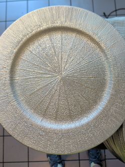 Silver Charger Plates