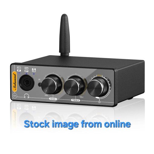Nobsound Q4 USB Audio Gaming Converter Adapter Receiver Amplifier for PC, PS5, Optical