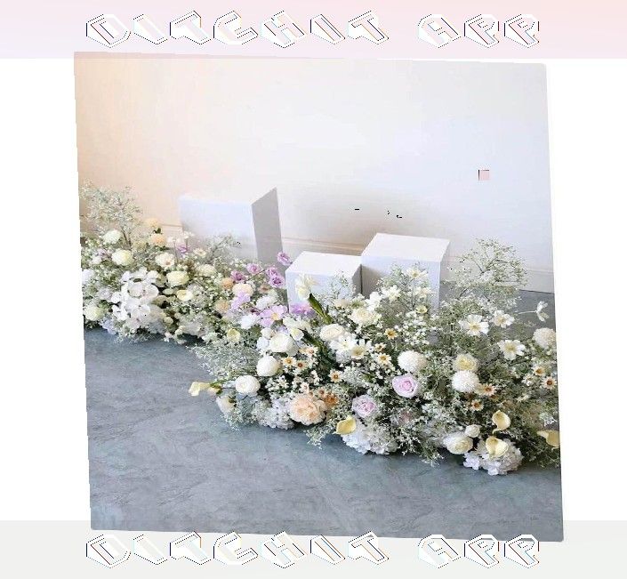 start size Dreamy Wedding Decor With Gorgeous Flower Arrangements