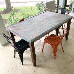 Table And Chairs 36 X 60 Table Top  OBO