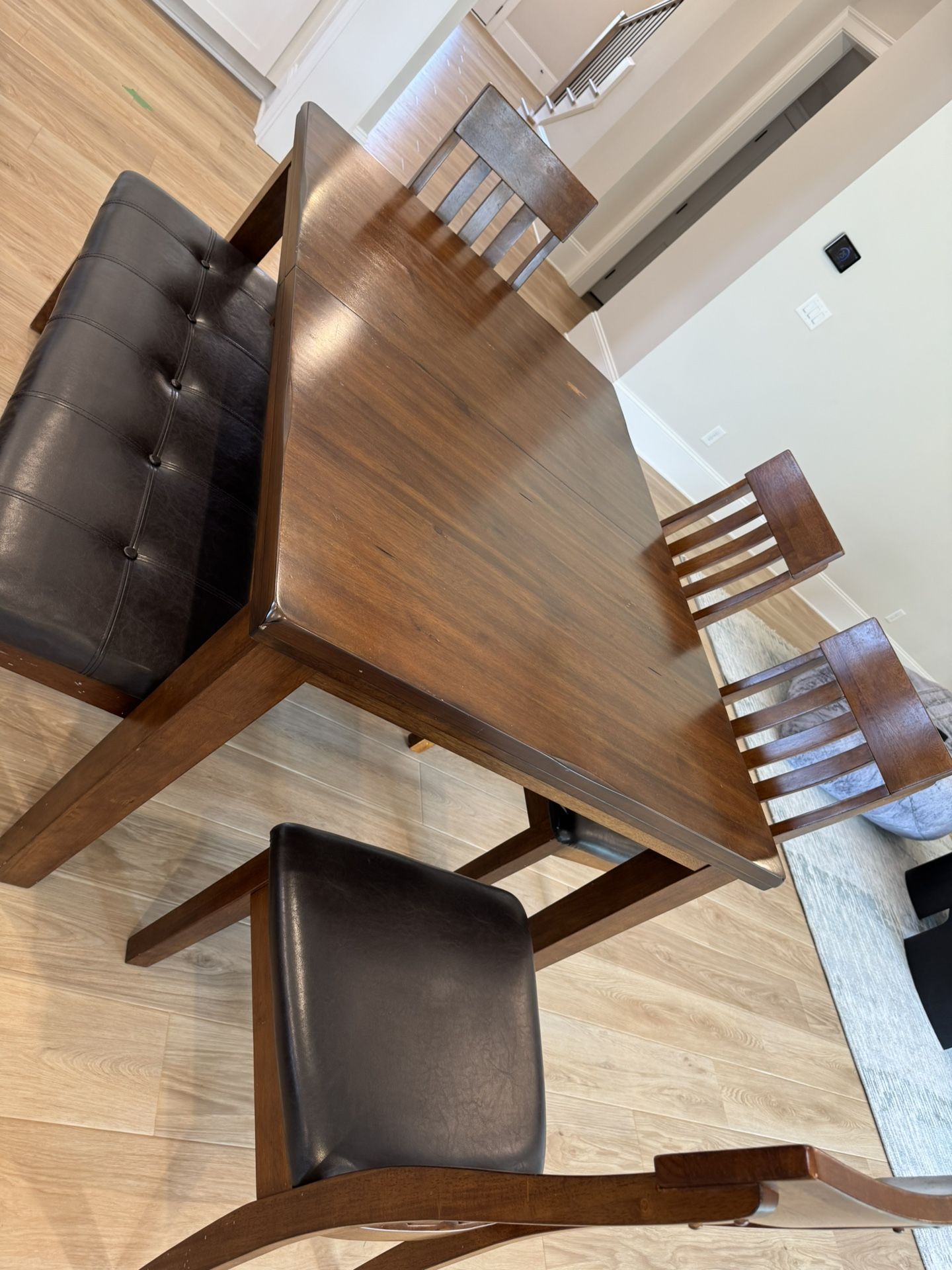 Extendable Wood Dining Table