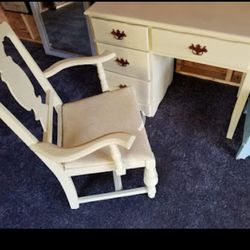 Antique Desk & Chair