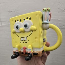 Spongebob and Gary Coffee Cup