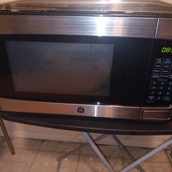 GE Stainless  Microwave 