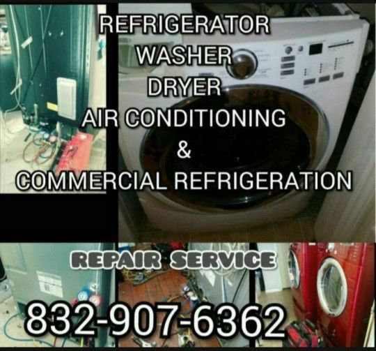 REFRIGERATOR, WASHER AND DRYER REPAIR