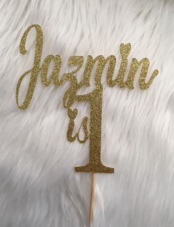 1st Birthday Cake Topper