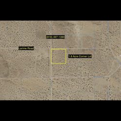 1.8 Acre In lake Los Angeles 