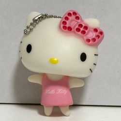 Vintage Collectible Sanrio Hello Kitty Key Chain Ring Charm