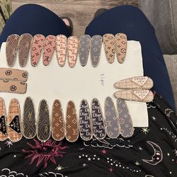 Hair Clip LV, Channel,