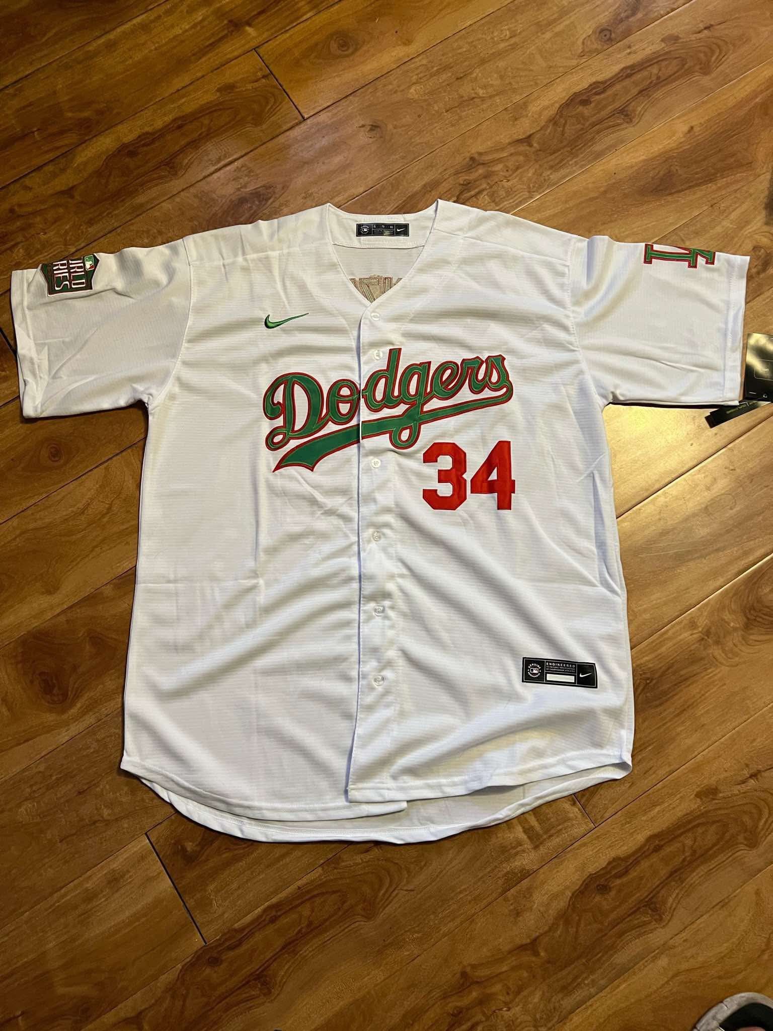 Heritage White Jersey Valenzuela #34 Mexico