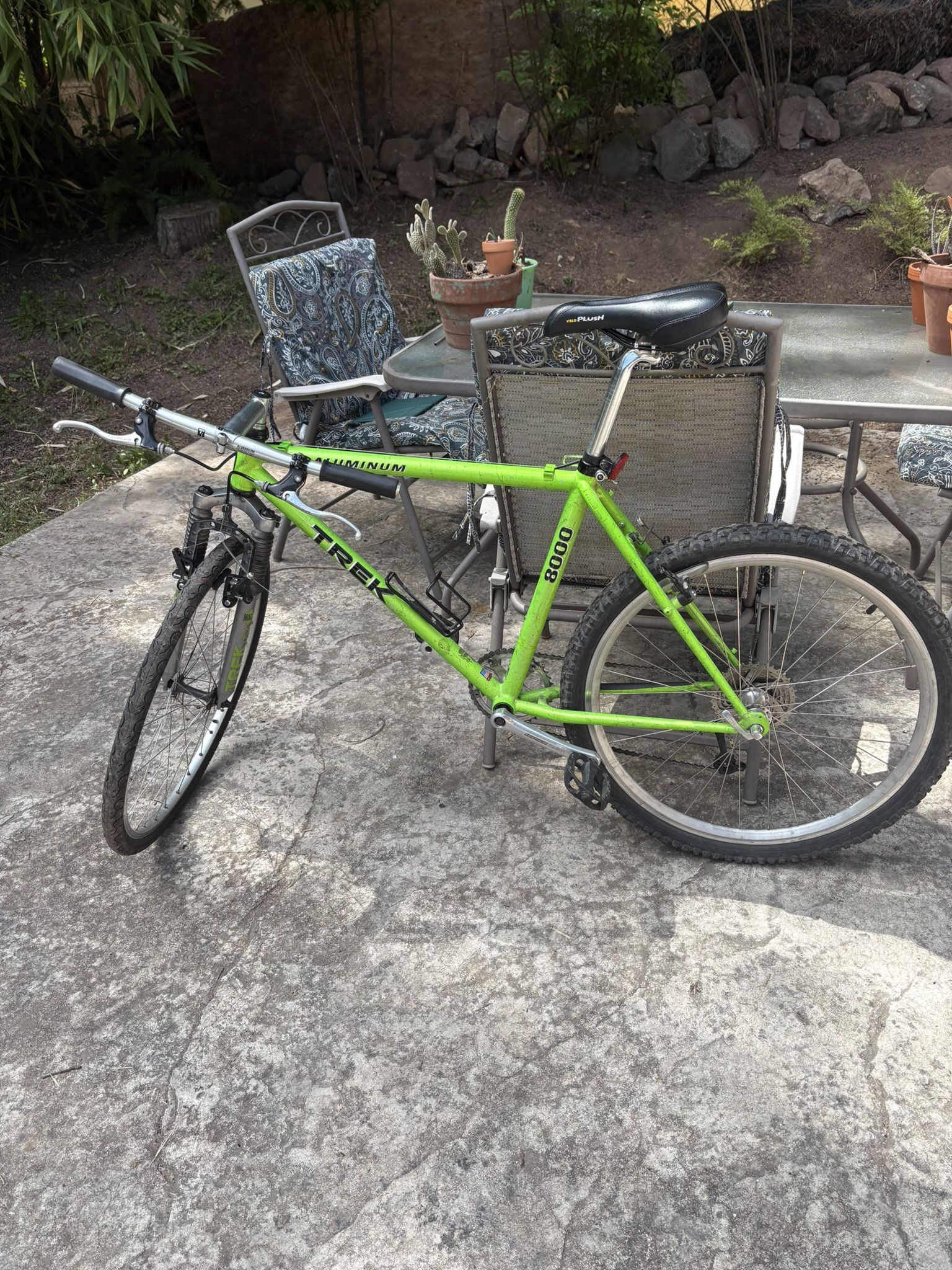 Vintage Bike With Trek Frame