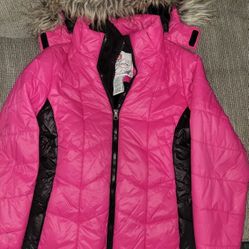 Girls Winter Jacket Water Proof Size Small (7/8)