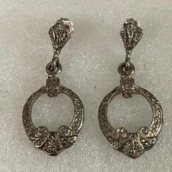 Aretes Stainlend joyería antigua