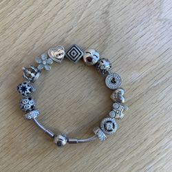 PANDORA Bracelet With Charms 
