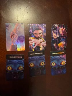 K-pop demon hunter cards